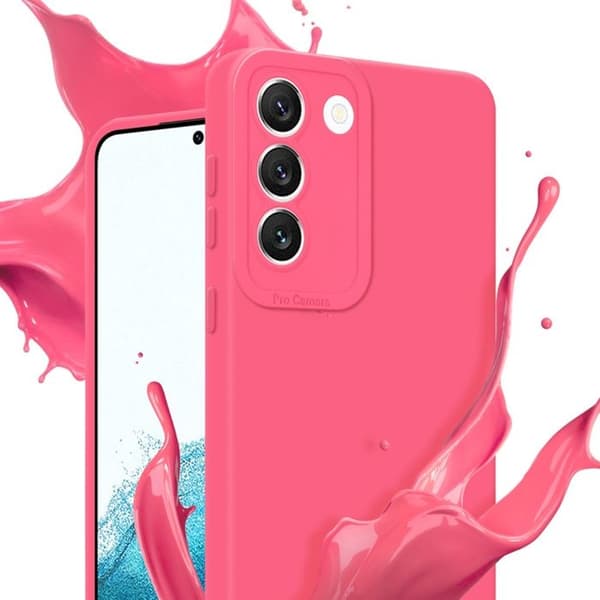 Skyddsfodral för Samsung Galaxy S22 i FLUID RÖD Stötsäker Röd