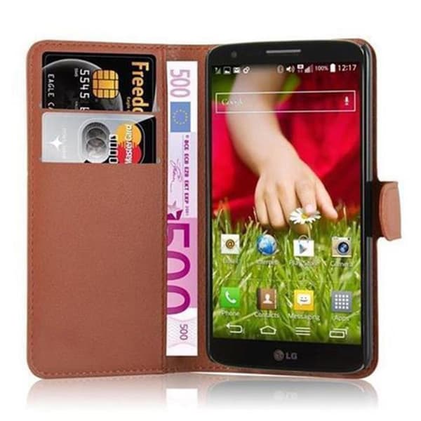 Fodral för LG G2 i NÖTBRUN brun