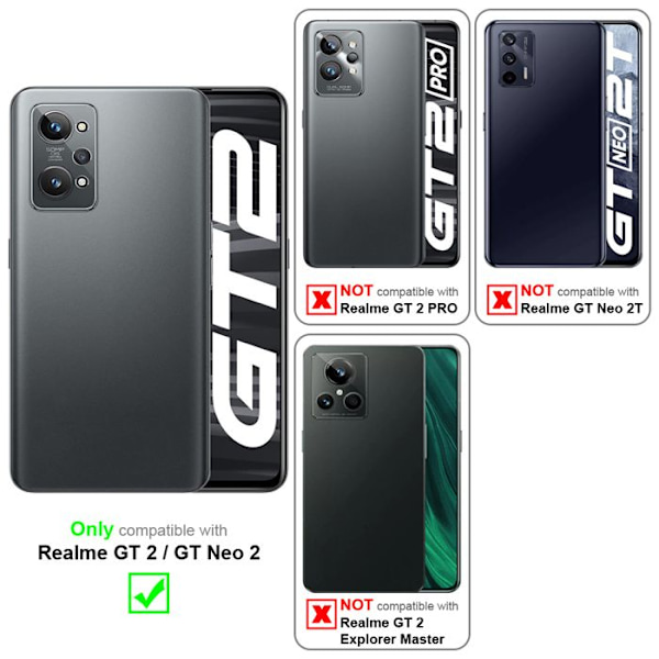 Coque för Realme GT / GT Neo 2T / Q3 PRO Housse i LIQUID GREEN Etui Case Cover Skydd i silikon TPU mobiltelefon Grön