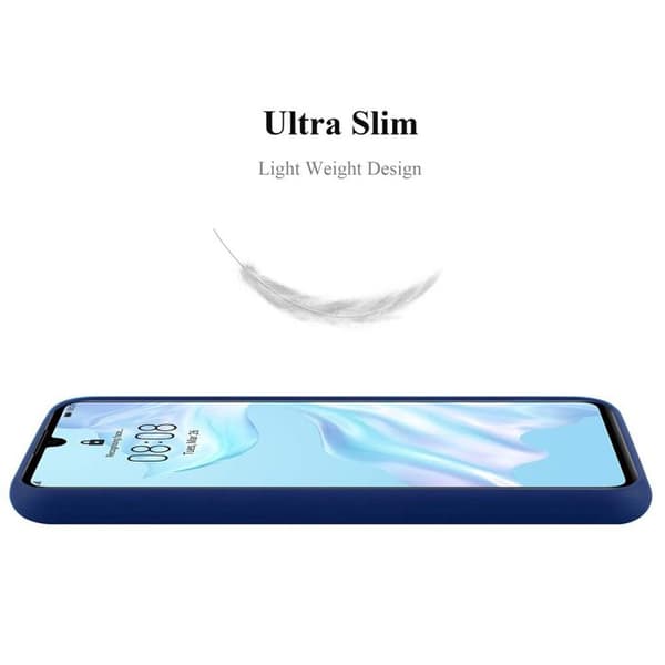 Skyddsfodral för Huawei P30 CANDY MÖRKBLEU Stötskydd Silikon Blå