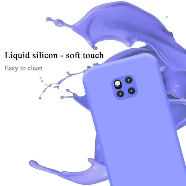 Mobiltelefonfodral - CADORABO - Huawei MATE 20 Pro - Silikon TPU - Lila - Tunn och lätt design Lila