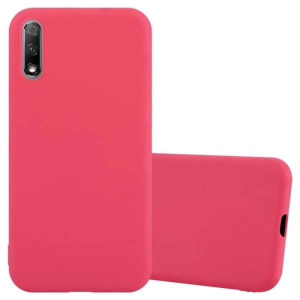 Fodral för Honor 9X i CANDY RED Cadorabo Cover Protection Silikon TPU-fodral