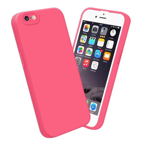 Skyddsfodral för iPhone 6 / 6S i FLUID RÖD Stötsäker Röd