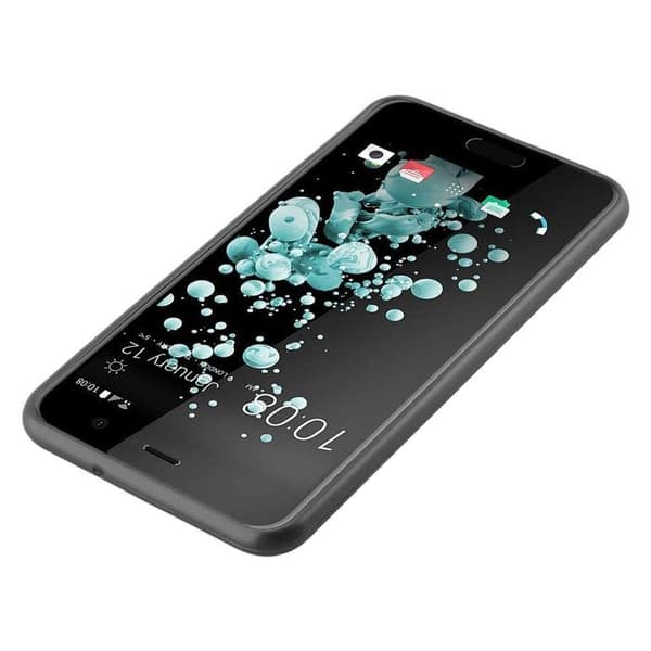 Skyddsskal för HTC U PLAY Skyddsskal i MATTSILVER Metallic Design Grå