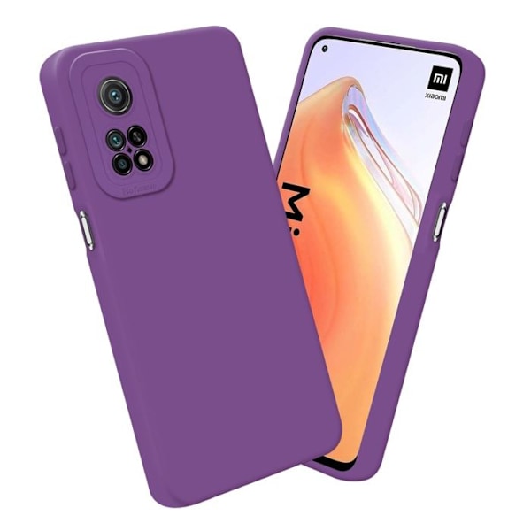 Coque för Xiaomi Mi 10T / Mi 10T PRO i FLUID VIOLETT MAT Fodral Etui Case Cover i Flexibelt TPU-silikon Skydd Lila