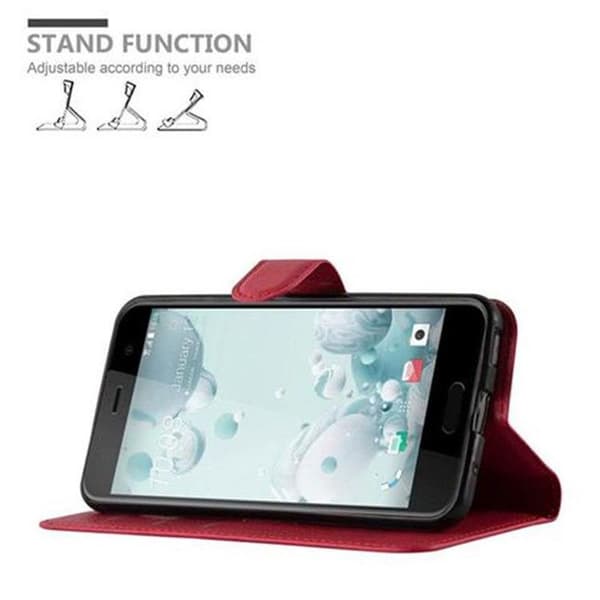 Etui för HTC U PLAY i KIRSCHRÖD Röd