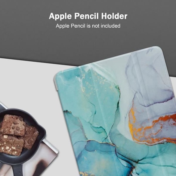 Coque tablette - CADORABO - iPad MINI 6 - Marmor Grön - Silikon TPU - 360° Skydd Grön