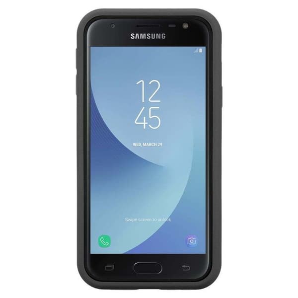 Skyddsfodral för Samsung Galaxy J7 2017 i GRÅ KVARTS Hybrid skydd Grå