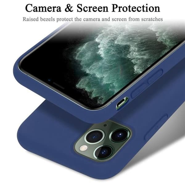Skal för iPhone 11 PRO MAX Stötabsorberande i LIQUID BLUE Blå