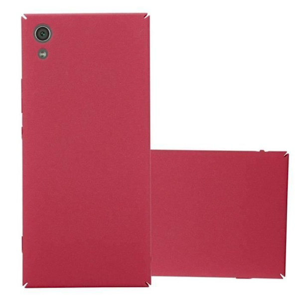 Coque - CADORABO - Sony Xperia XA1 - FROSTY RÖD - Stötskydd - Elegant design FROSTIG RÖD