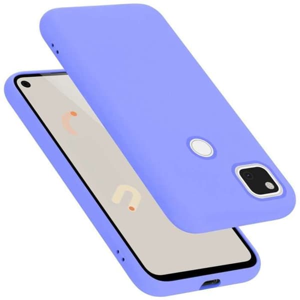 Skyddsskal för Google PIXEL 4A 5G Stötabsorberande i LIQUID LIGHT PURPLE Violett