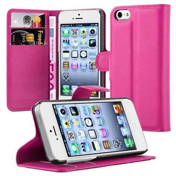 Etui för iPhone 5 / 5S / SE 2016 i SOCKERROSA Ros