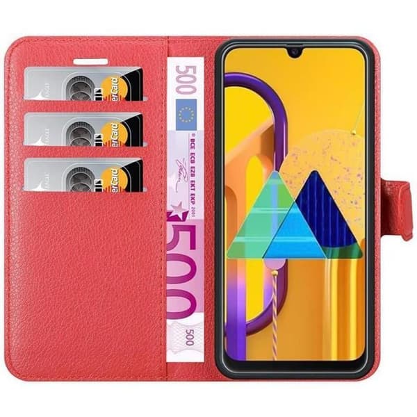Fodral för Samsung Galaxy M21 / M30s i KIRSCHRÖD Röd