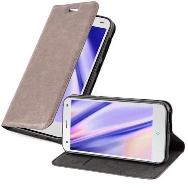 Cadorabo Fodral till ZTE BLADE S6 i KAFFEBRUNT