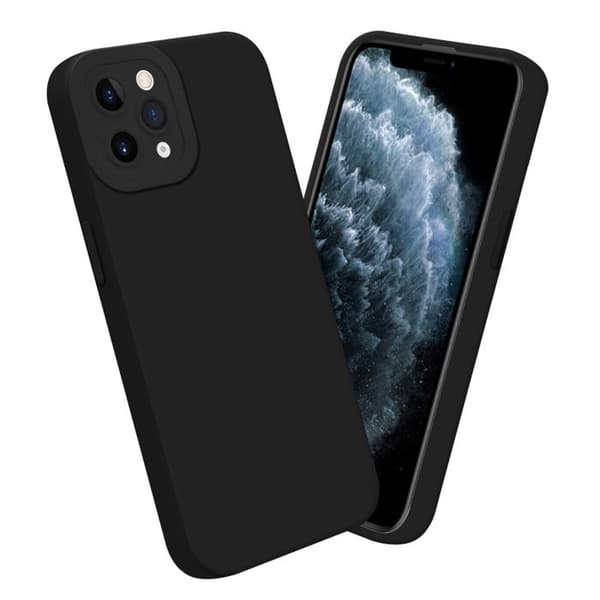 Skyddsfodral för iPhone 11 PRO i FLUID SVART Stötsäker Svart