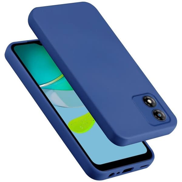 Skyddande stötsäker skal för Motorola Moto E13 i LIQUID BLUE Blå