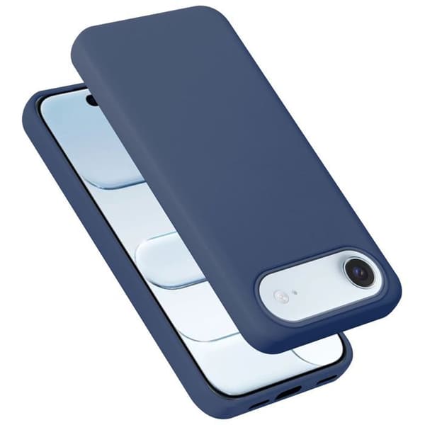 Skal för iPhone 17 AIR Stötskydd i LIQUID BLUE Blå