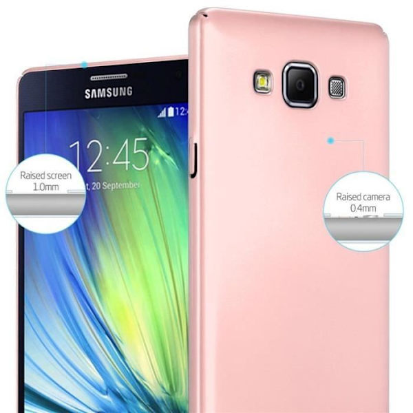 Cadorabo Fodral till Samsung Galaxy A7 2015 i METALLIC ROSE GULD