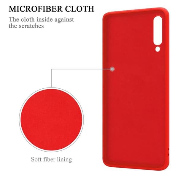 Skyddsfodral för Samsung Galaxy A50 4G / A50s / A30s i LIQUID RED Stötskydd Röd