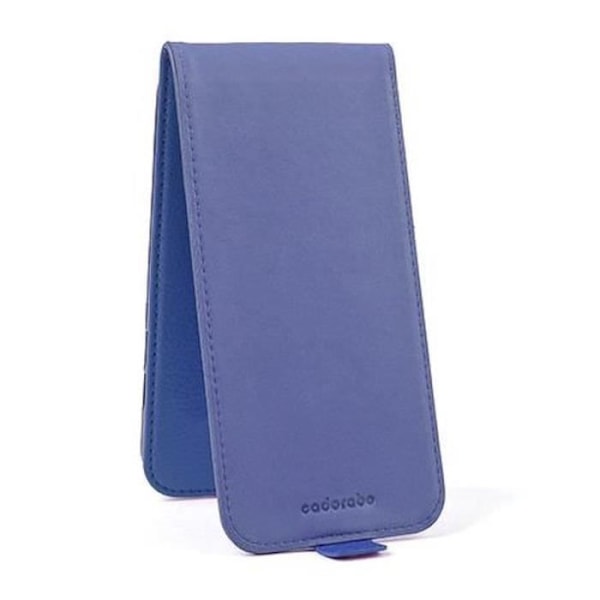 CADORABO - CASE COVER TILL > SAMSUNG GALAXY S8 < I FLIP STIL – CASE COVER BUMPPER SMOOTH PU Plånbok I BLÅTT