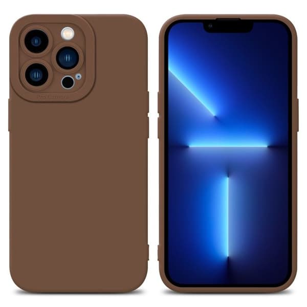 Skyddsfodral för iPhone 12 PRO i FLUID BRUN Stötsäker brun