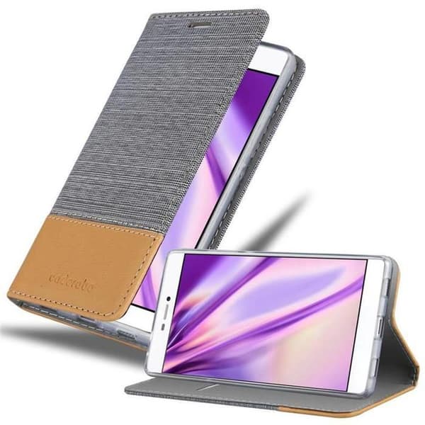 Skyddsfodral för Huawei P8 i LJUST GRÅ BRUN Stötskyddande Etui Grå