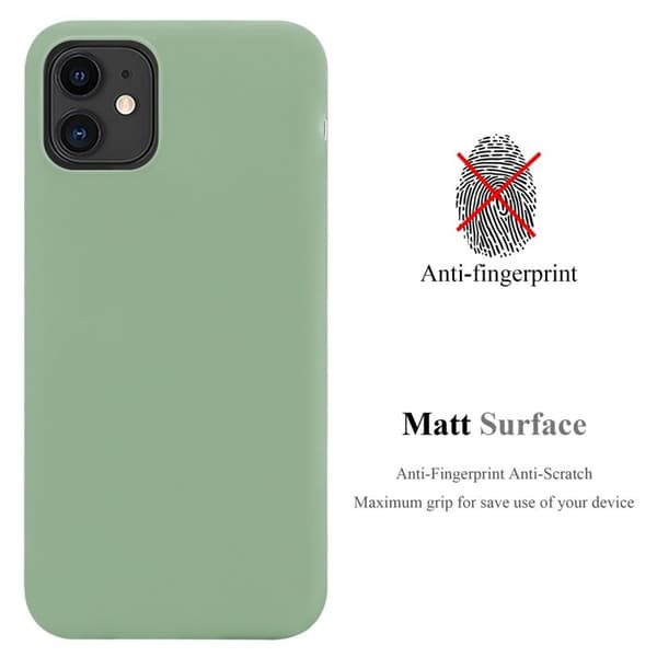 iPhone 11 Fodral CANDY GRÖN PASTELL Stötsäker Silikon Grön