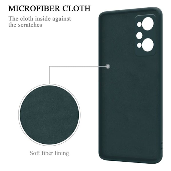 Coque för Realme GT 2 / GT Neo 2 Housse i LIQUID GREEN Etui Case Cover Skydd i silikon TPU telefon mobil Grön