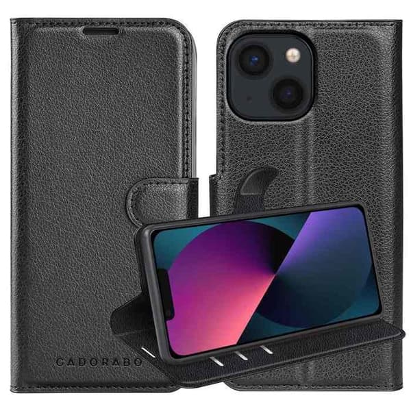 Etui för iPhone 13 MINI i JET BLACK Svart