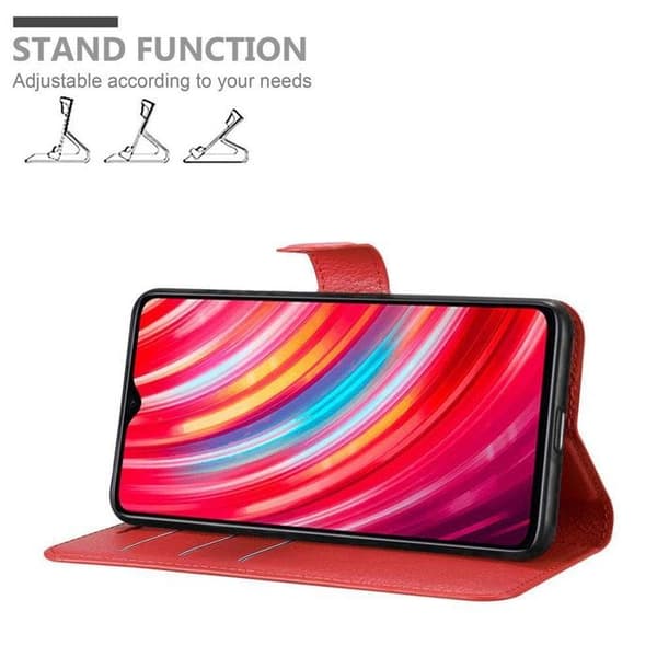 Etui för Xiaomi RedMi NOTE 8 PRO i KIRSCHRÖD Röd