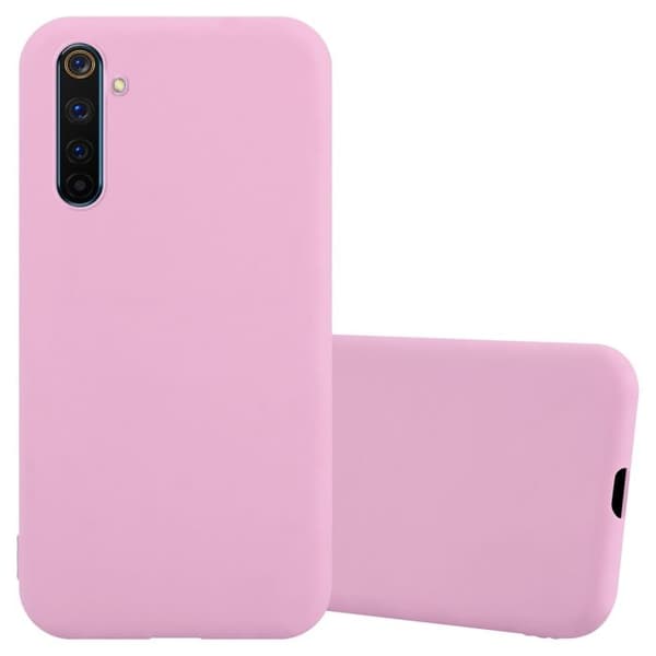 Skyddsfodral för Realme 6 PRO CANDY ROSE VIF Stötskydd Silikon Ros