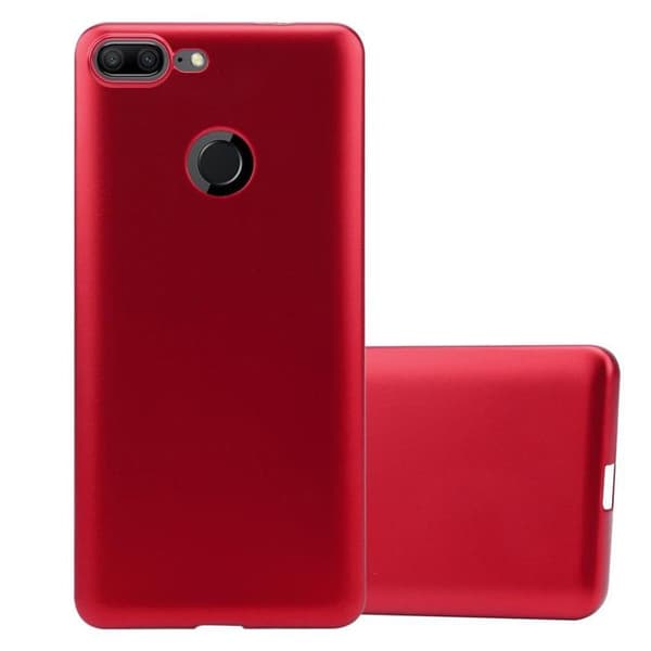 Skyddsskal för Honor 9 LITE Skyddsskal i MATTE RÖD Metallic Design Röd