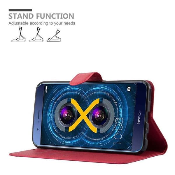 Fodral för Honor V9 i KIRSCHRÖD Röd