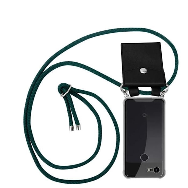 Coque - CADORABO - Google PIXEL 3 - Silikon TPU - Armégrön - Fodral med integrerad ficka VERT ARMÉE