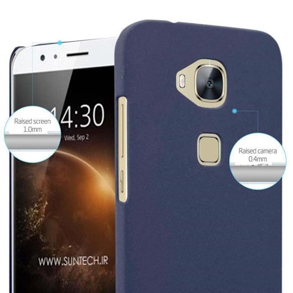 Coque - CADORABO - ASCEND G7 PLUS / G8 / GX8 - Stötsäkerhet - Frostad Design - Frosty Blå Färg Frostig blå