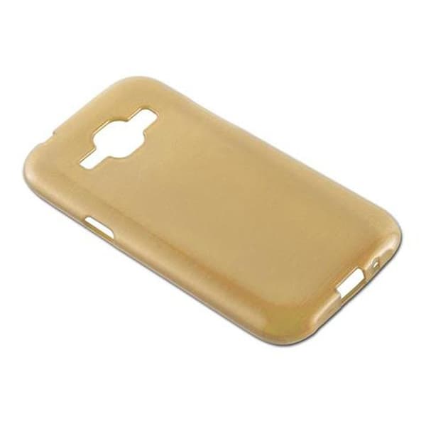 Skyddsfodral för Samsung Galaxy J1 2015 Guld Stöttålig Gul