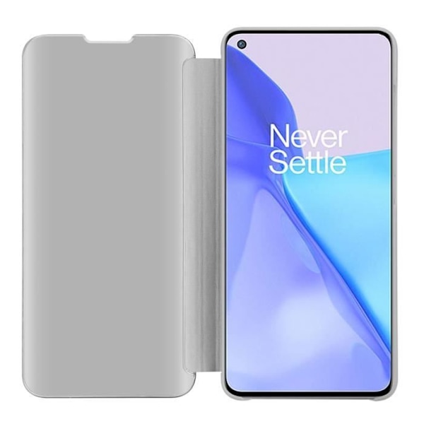 Coque - CADORABO - OnePlus 9 - Design Clear View - Silver - 360-graders skydd Pengar