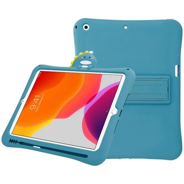 Etui för iPad MINI 5 - CADORABO - Design Dinosaurie - TPU Skydd - Praktisk Stöd - Lätt och Solid Färgad