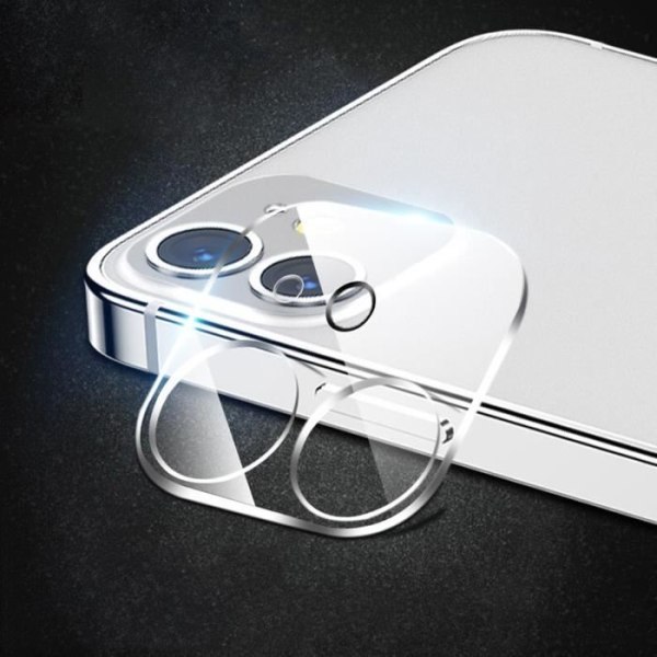 Cadorabo Kameraskydd för Apple iPhone 12 Kameraskydd Linsskyddsfilm Reptålig