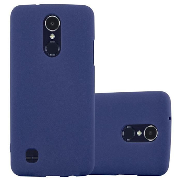 Coque - CADORABO - LG K8 2017 US Version - Skydd i silikon TPU - Tunn och lätt design - Mörk frostblå Frost Blå Mörk