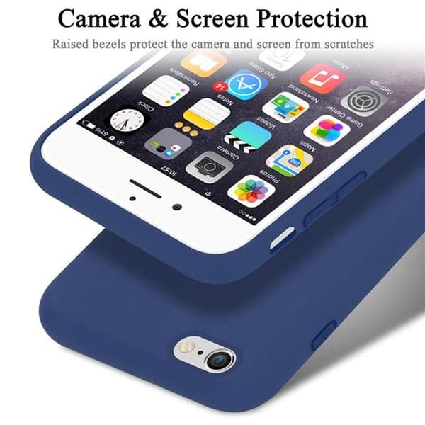 Skal för iPhone 6 / 6S Stötabsorberande i LIQUID BLUE Blå