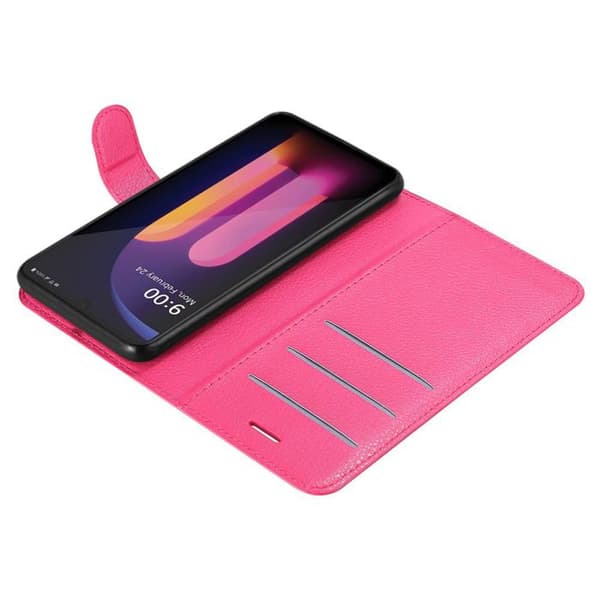 Etui för LG V60 ThinQ i SOCKERROSA Ros