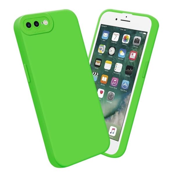 Skyddsfodral för iPhone 7 PLUS / 7S PLUS / 8 PLUS Skyddsfodral FLUID GRÖN Hölje Etui Case Cover