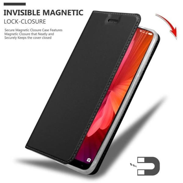 Cadorabo Fodral till Xiaomi Mi MIX 2 i KLASSIG SVART