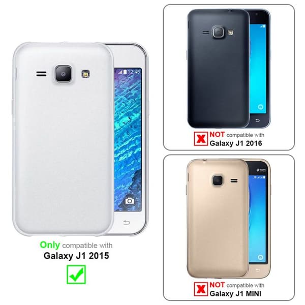 Skyddsfodral för Samsung Galaxy J1 2015 BLÅ Stötabsorberande Blå