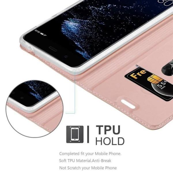 Cadorabo Fodral till Huawei P10 PLUS i CLASSY ROSE GULD