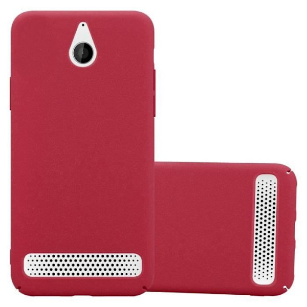 Coque - CADORABO - Sony Xperia E1 - Hårt skydd - Matt design - Röd färg Röd