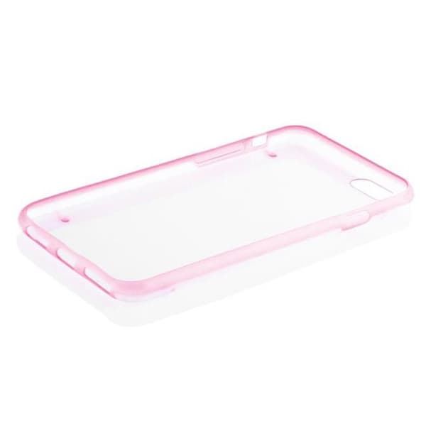 Transparent silikon iPhone 4 fodral Ros