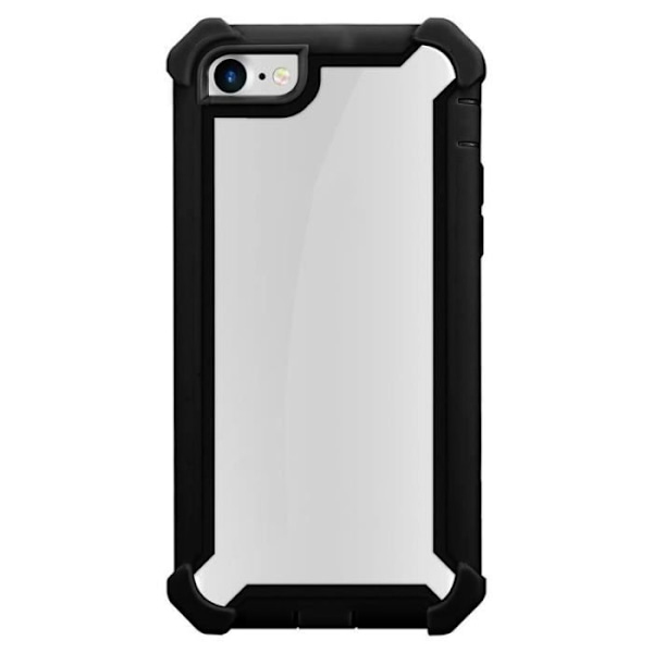 Cadorabo Fodral till Apple iPhone 7 - iPhone 7S - iPhone 8 i BLACK ALDER - 2-i-1
