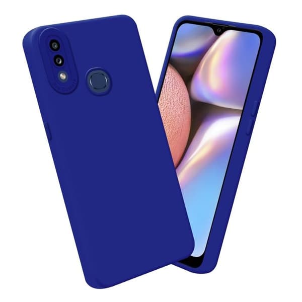 Skyddsfodral för Samsung Galaxy A10s / M01s i FLUID BLÅ Stötsäker Blå